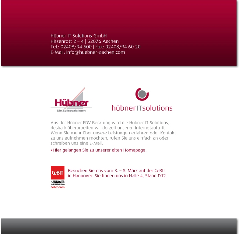 Huebner auf der Cebit 2009
